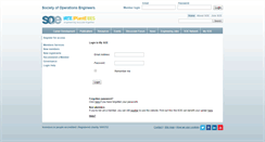 Desktop Screenshot of members.soe.org.uk